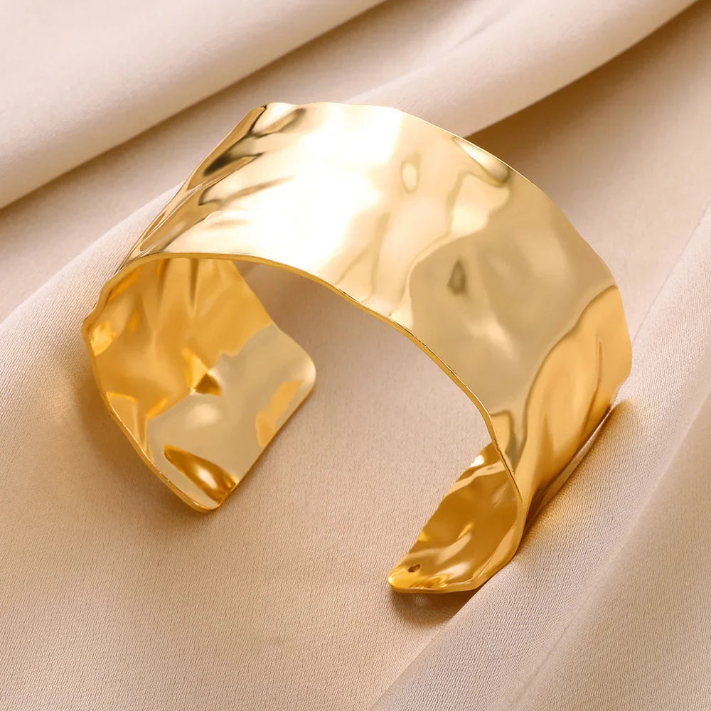 Gold cuff