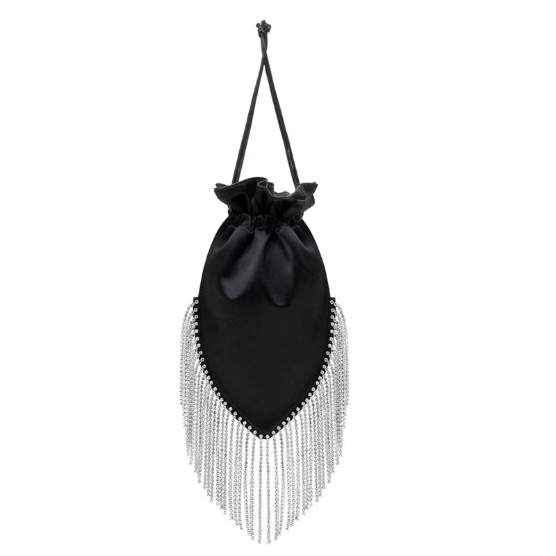 Follies satin purse